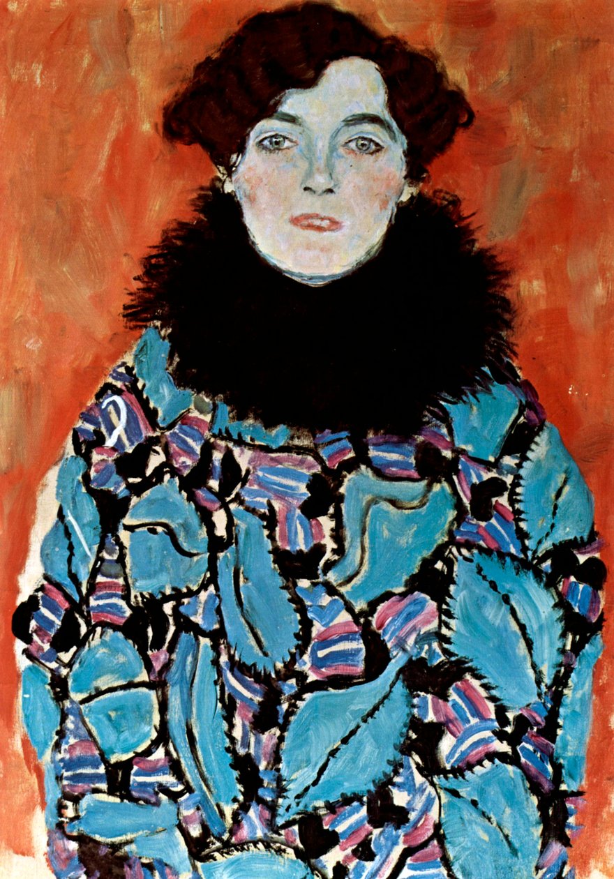 Retrato de Johanna Staude, 1917-1918 de Gustav Klimt