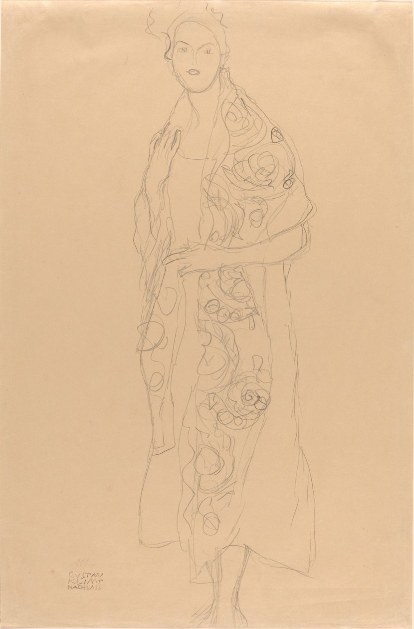 Retrato de una mujer de Gustav Klimt