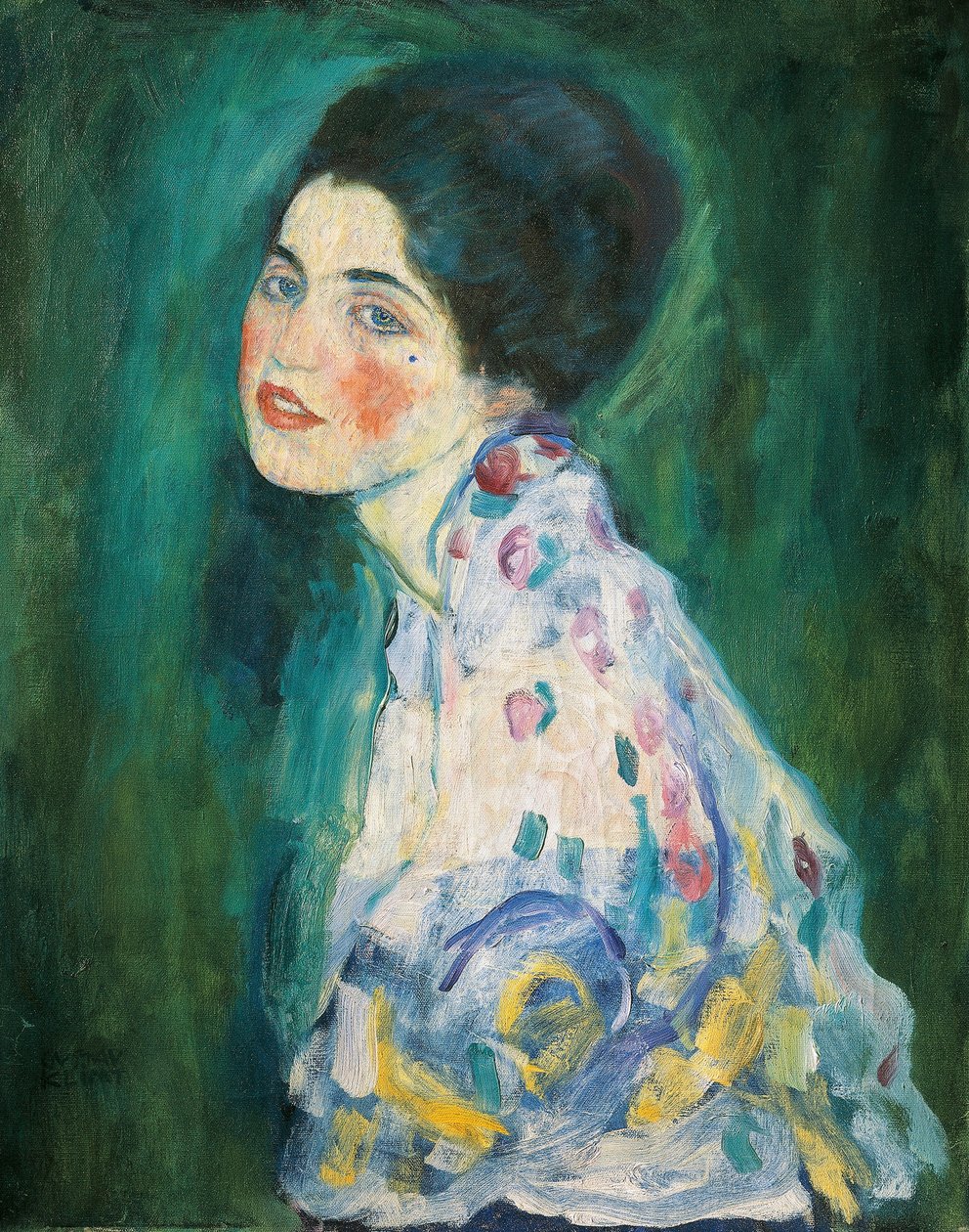 Retrato de una dama de Gustav Klimt