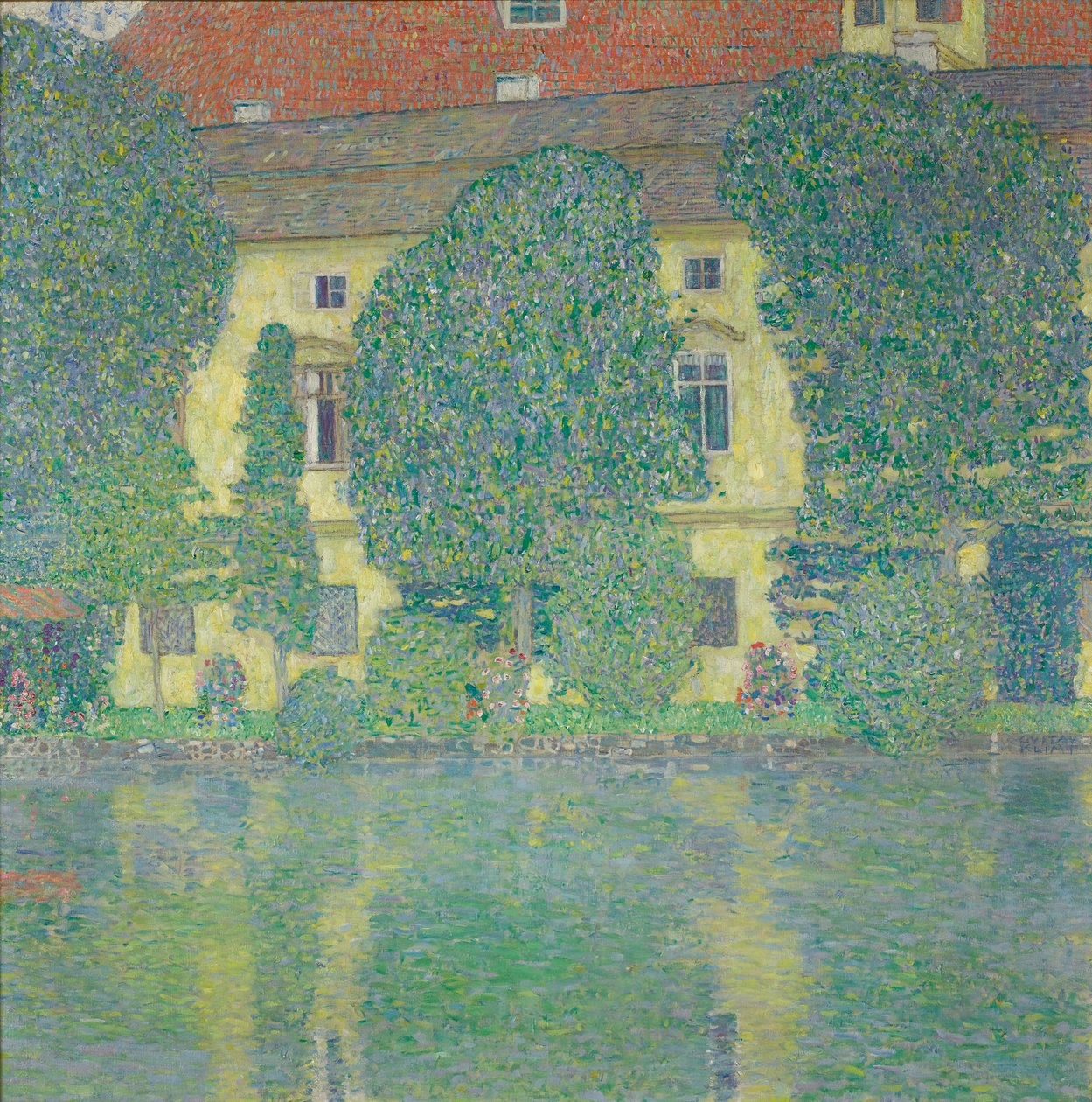 Castillo Kammer am Attersee III de Gustav Klimt