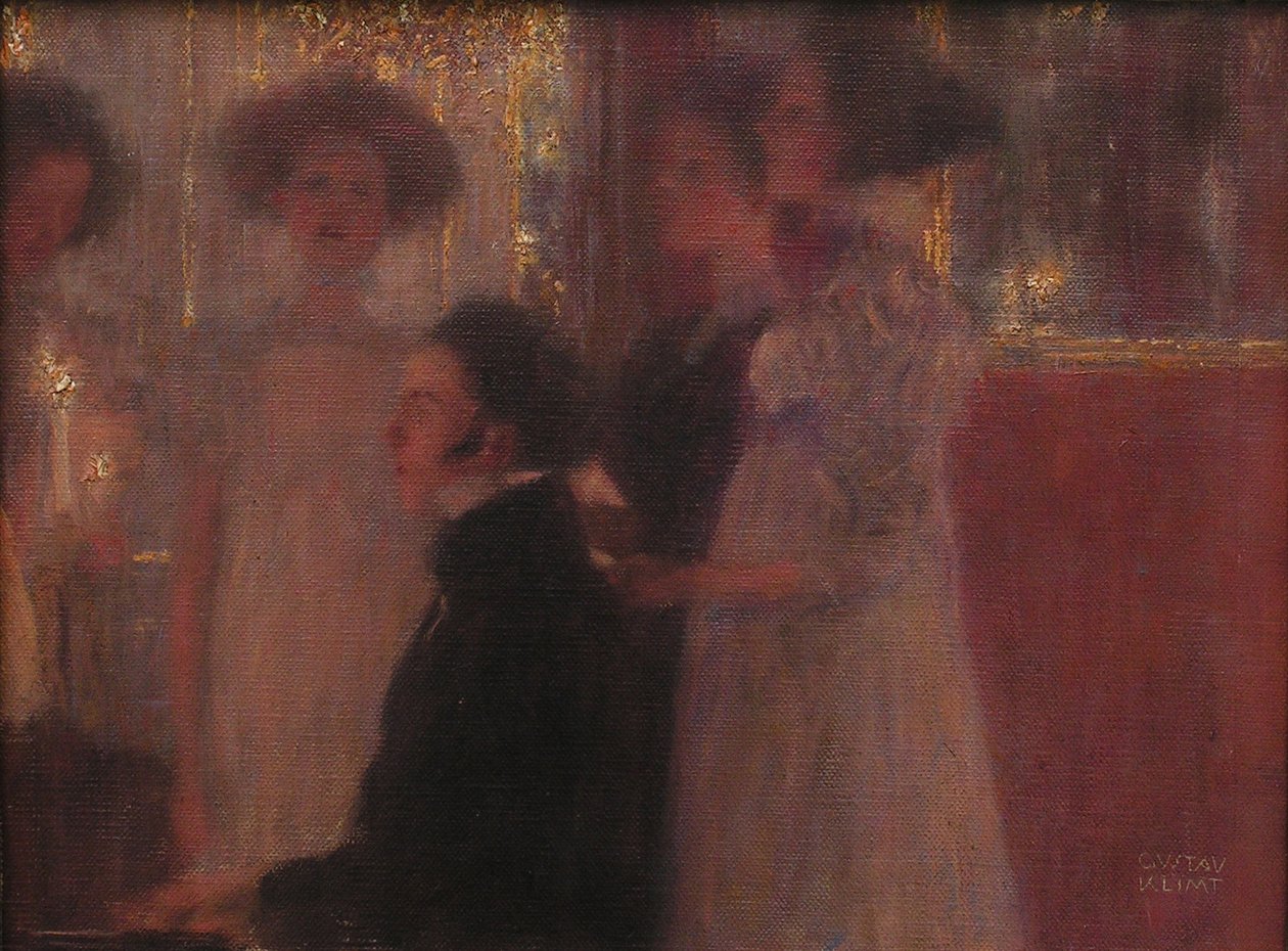 Schubert al piano (boceto) de Gustav Klimt