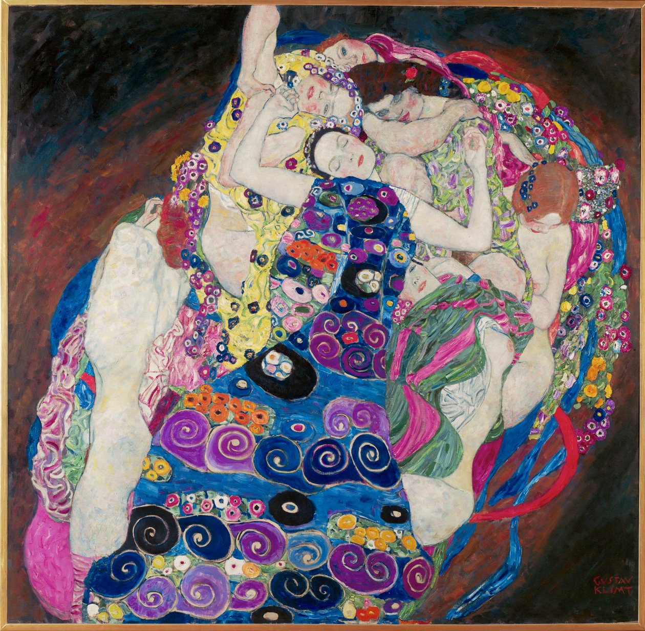 La Virgen de Gustav Klimt