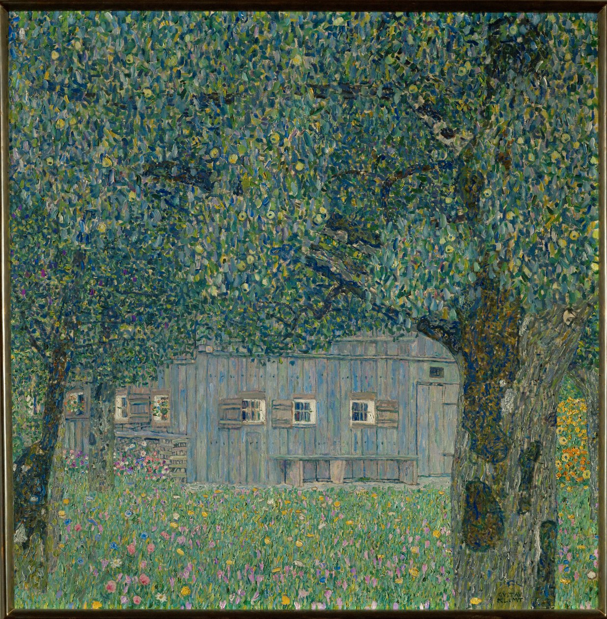 Granja de Alta Austria de Gustav Klimt