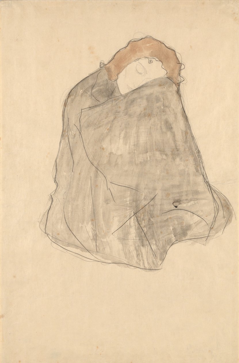 Mujer sentada, 1908-1909 de Gustav Klimt