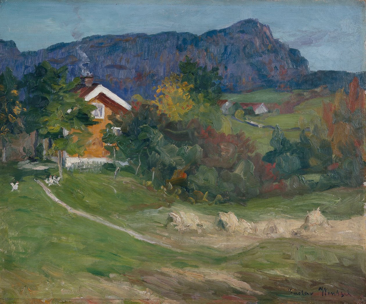 De Asker, octubre de Gustav Wentzel
