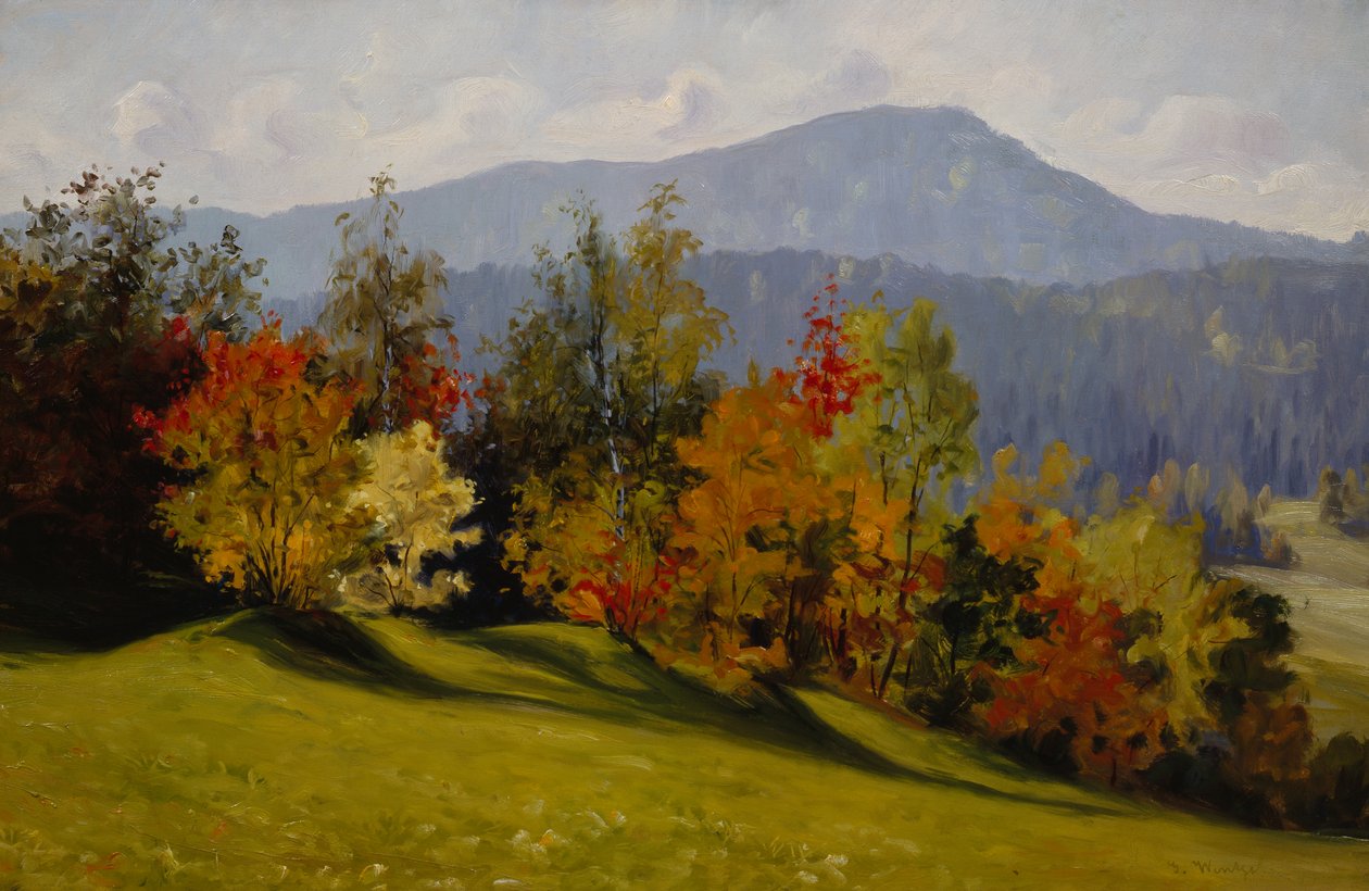 Paisaje, Asker de Gustav Wentzel