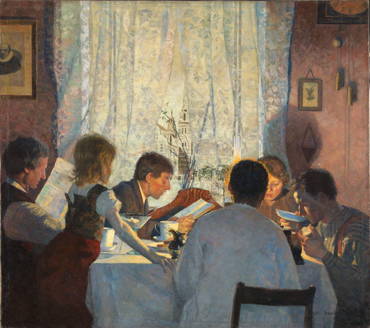 Estado de ánimo matutino de Gustav Wentzel