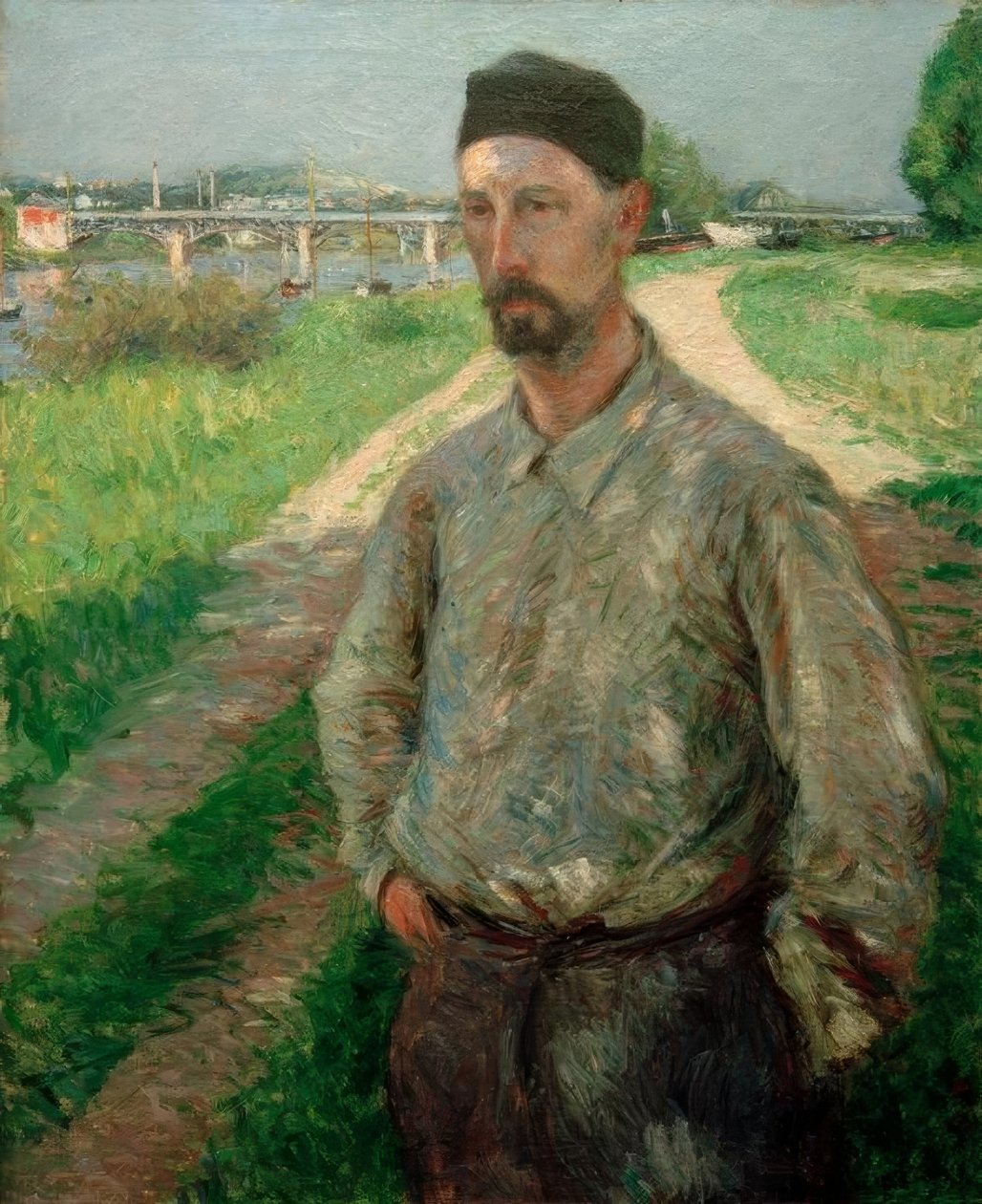 Retrato de Eugène Lamy de Gustave Caillebotte