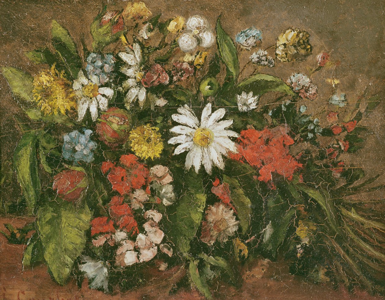 Flores, 1871 de Gustave Courbet