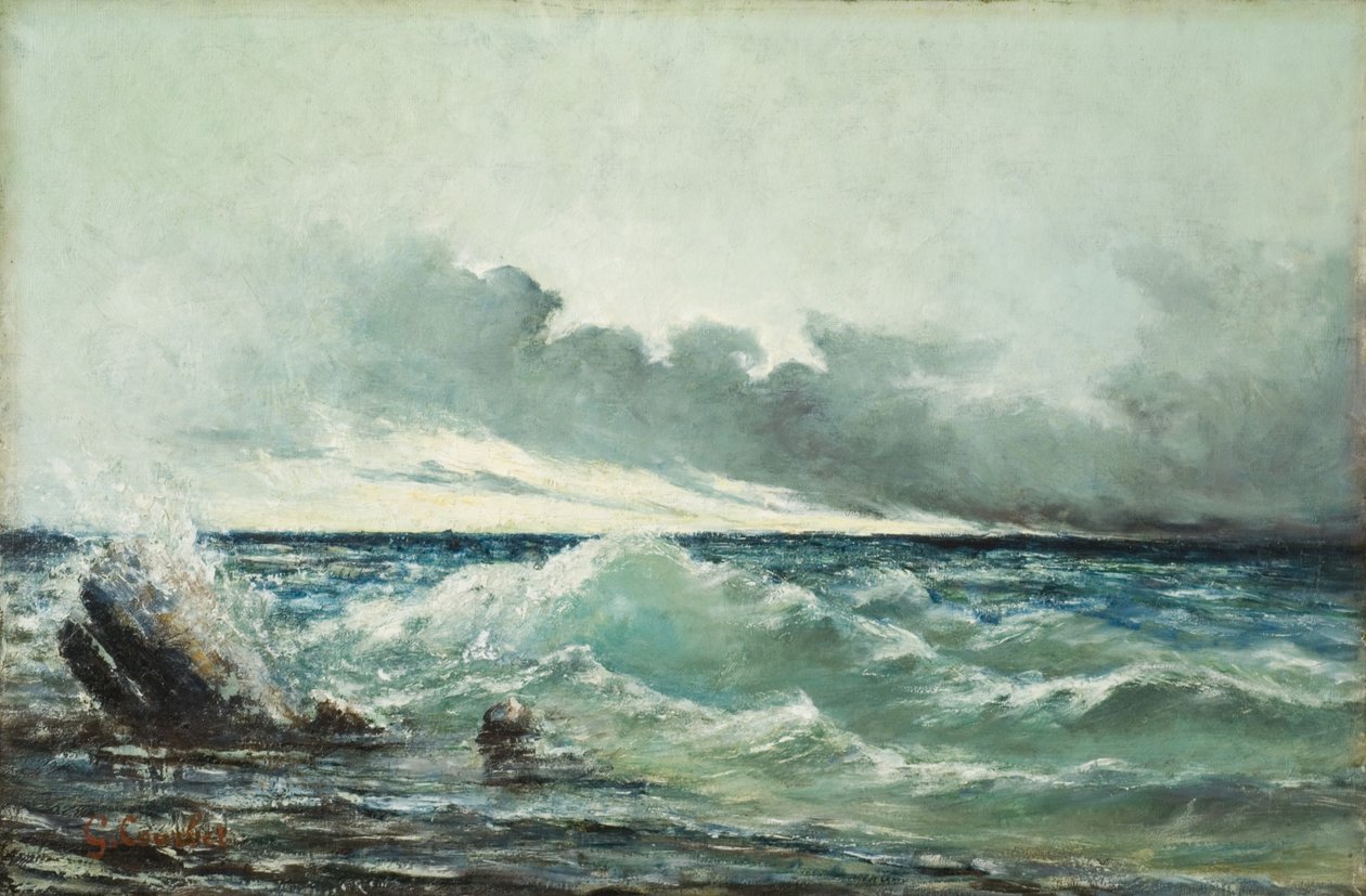 La Vague de Gustave Courbet