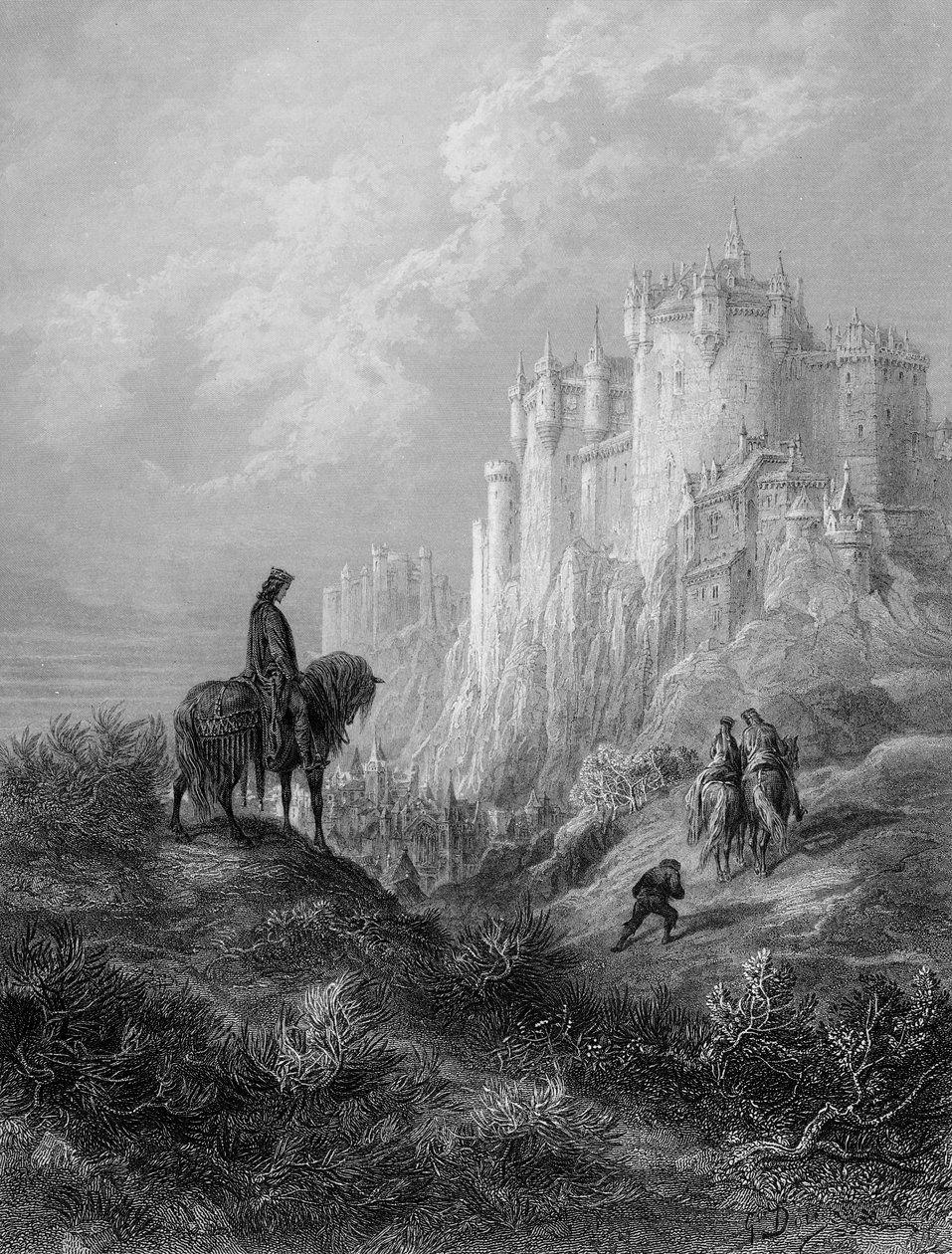 Camelot, ilustración de 