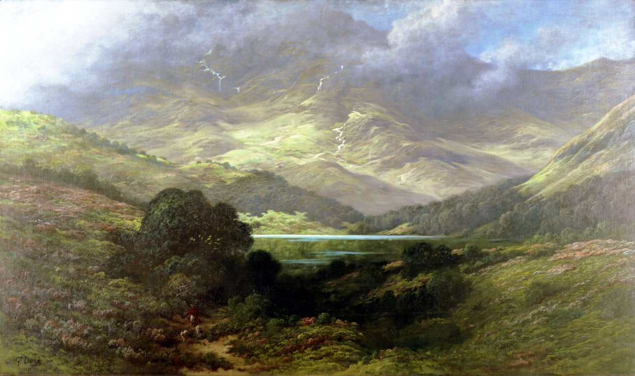 Tierras Altas de Escocia de Gustave Dore