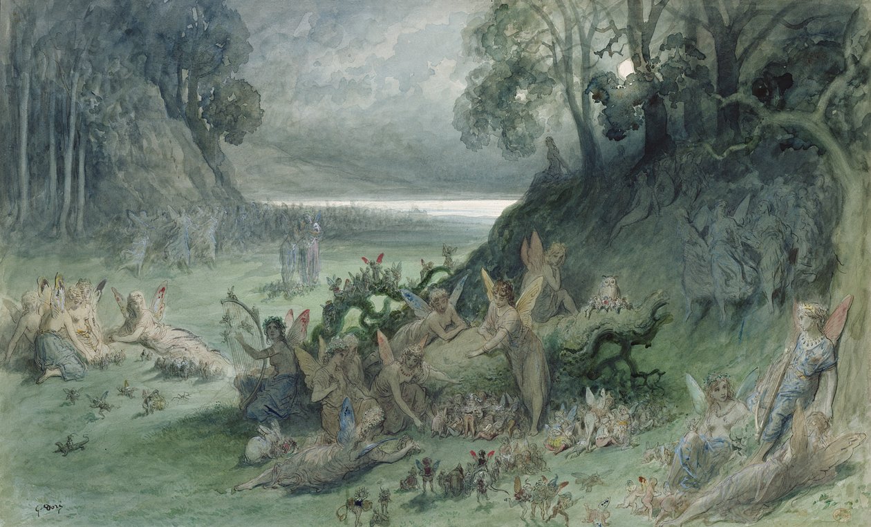 El festival de las hadas de Gustave Dore