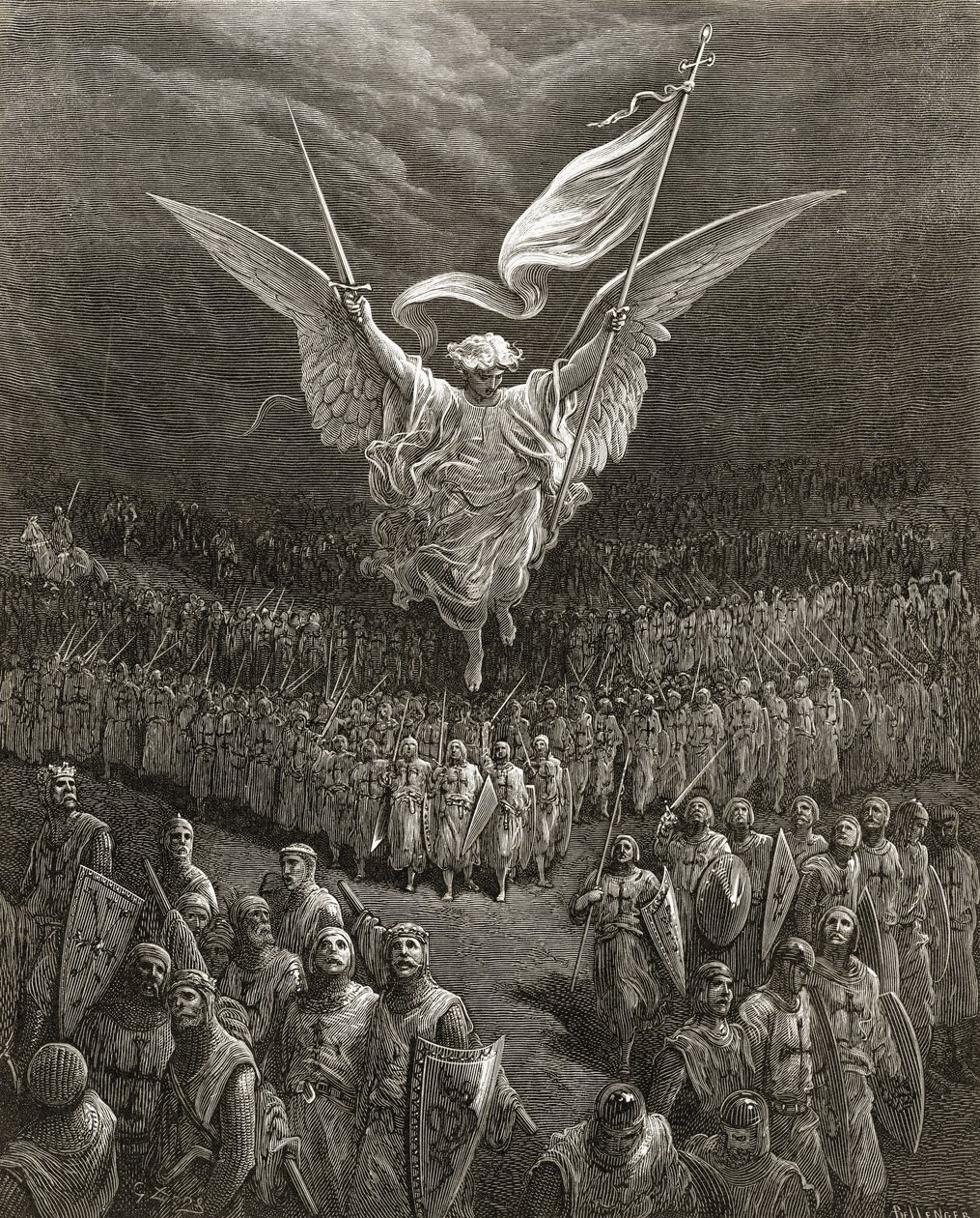 El Camino a Jerusalén, ilustración de 