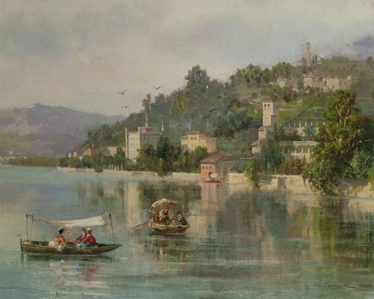 Lago Como de Gustave Mascart