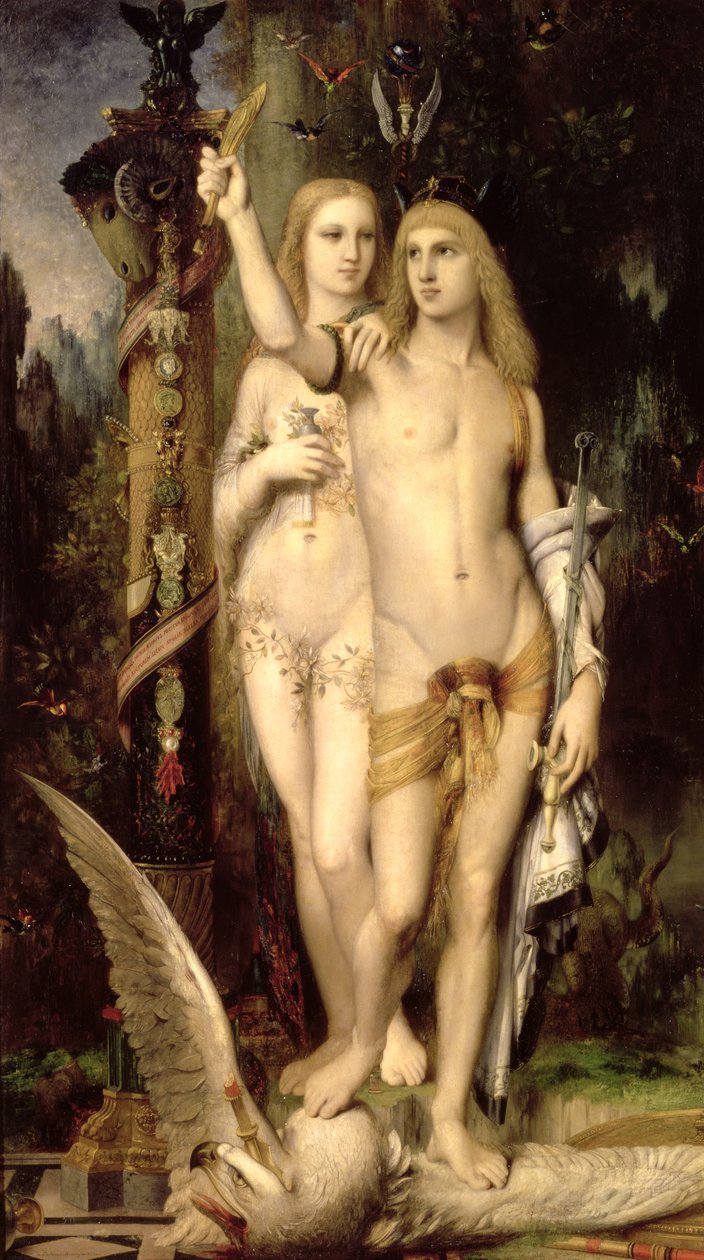 Jason, o Jason y Medea, 1865 de Gustave Moreau