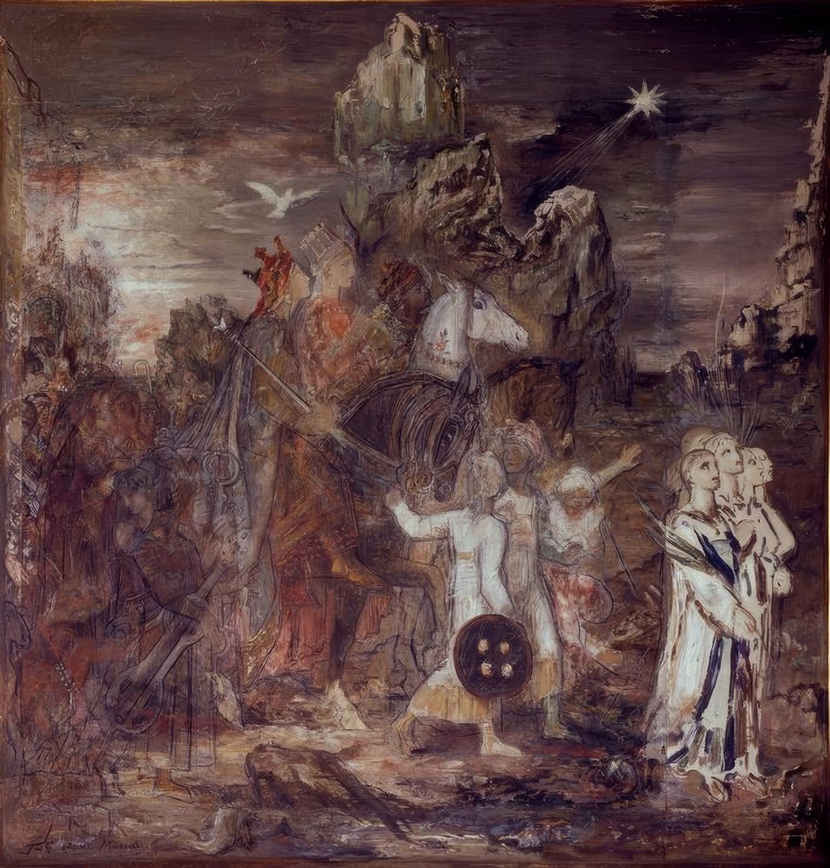 Los Reyes Magos de Gustave Moreau