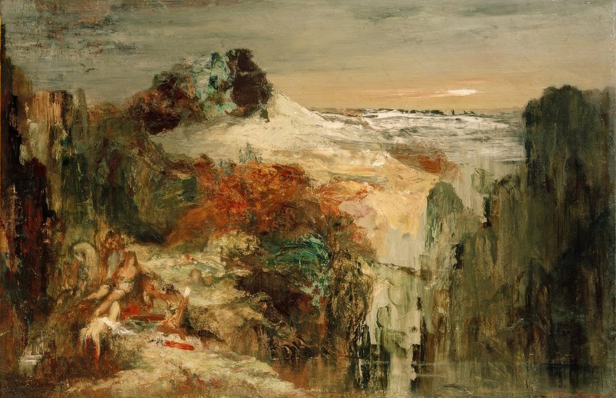 Tomiris y Ciro de Gustave Moreau