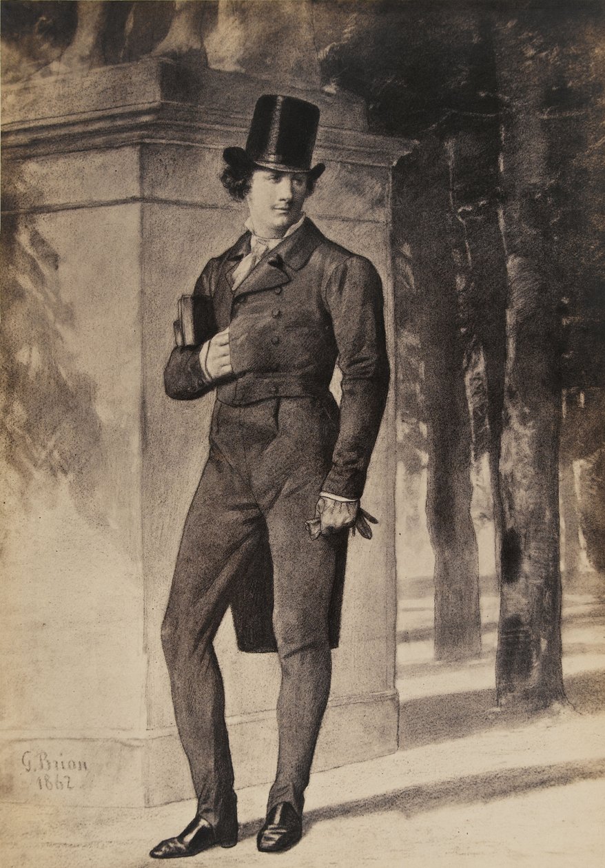 Gustave Brion - Marius Pontmercy de Gustave Brion
