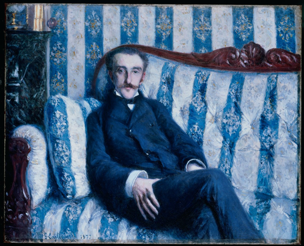 Retrato de Monsieur R. de Gustave Caillebotte
