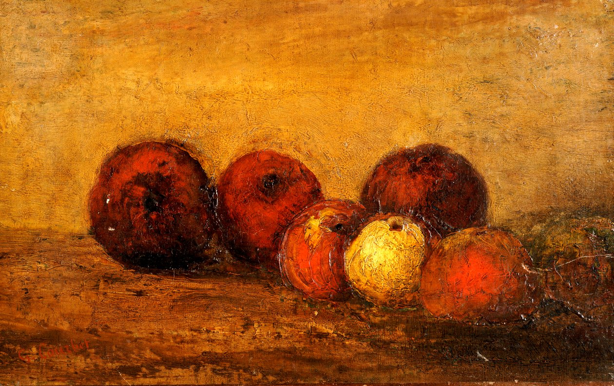 Manzanas de Gustave Courbet