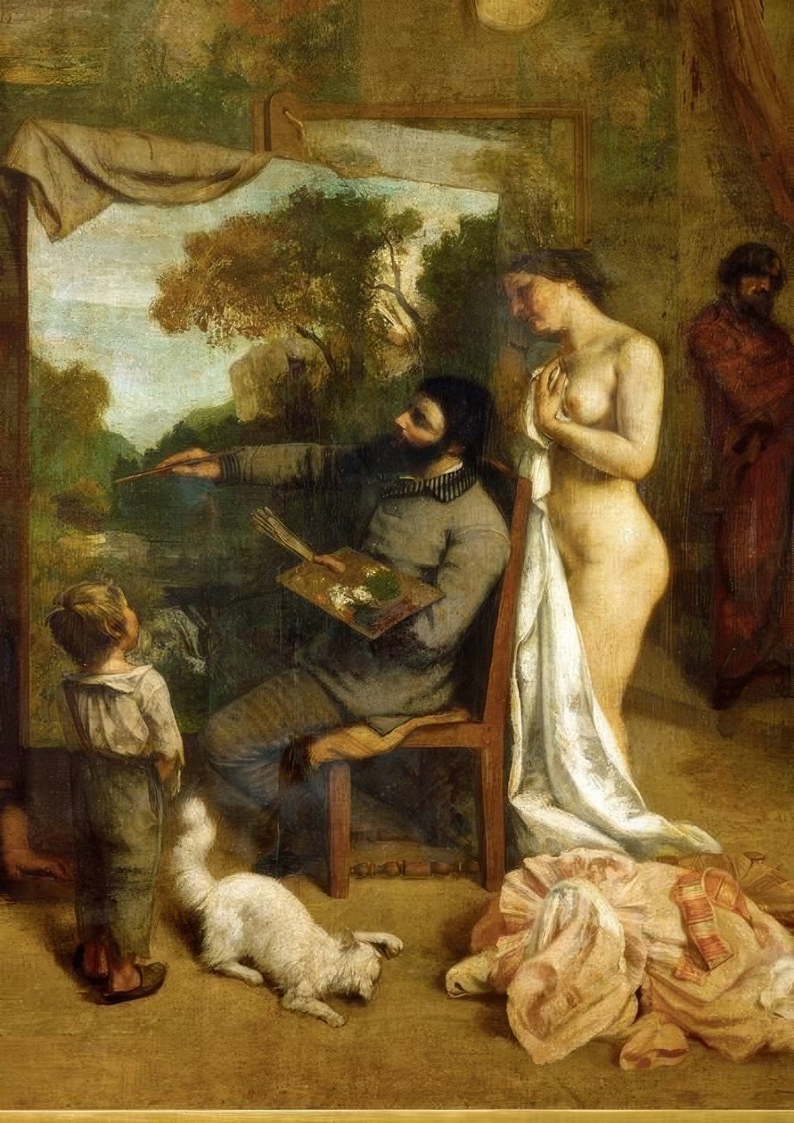El taller de Gustave Courbet