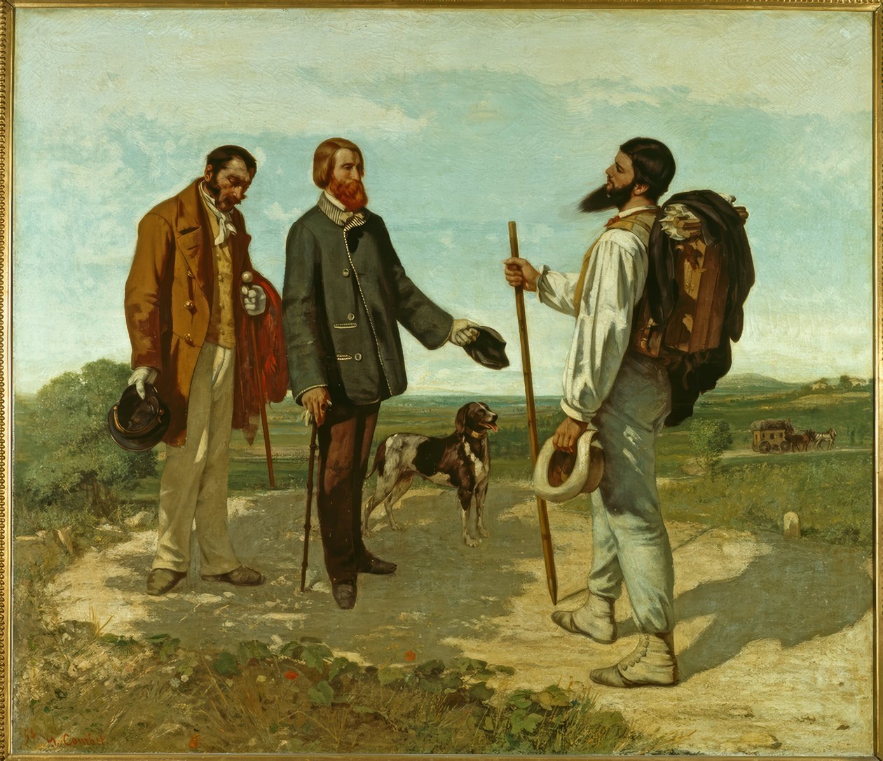 El encuentro de Gustave Courbet