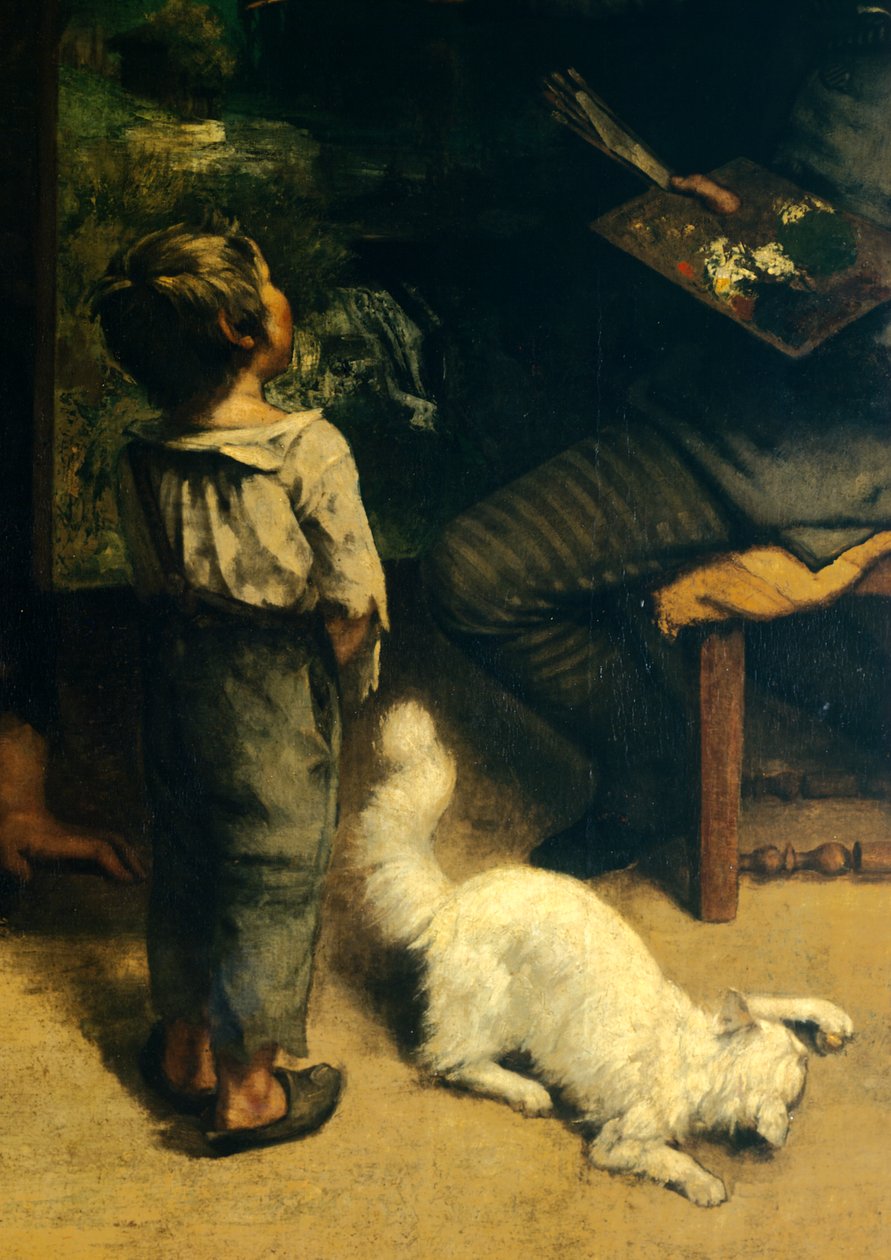 Estudio de pintura de Gustave Courbet