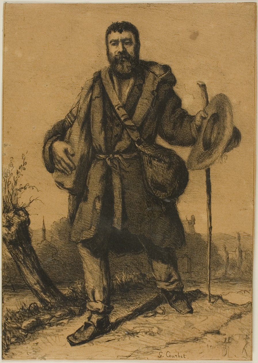 El apóstol Jean Journet de Gustave Courbet