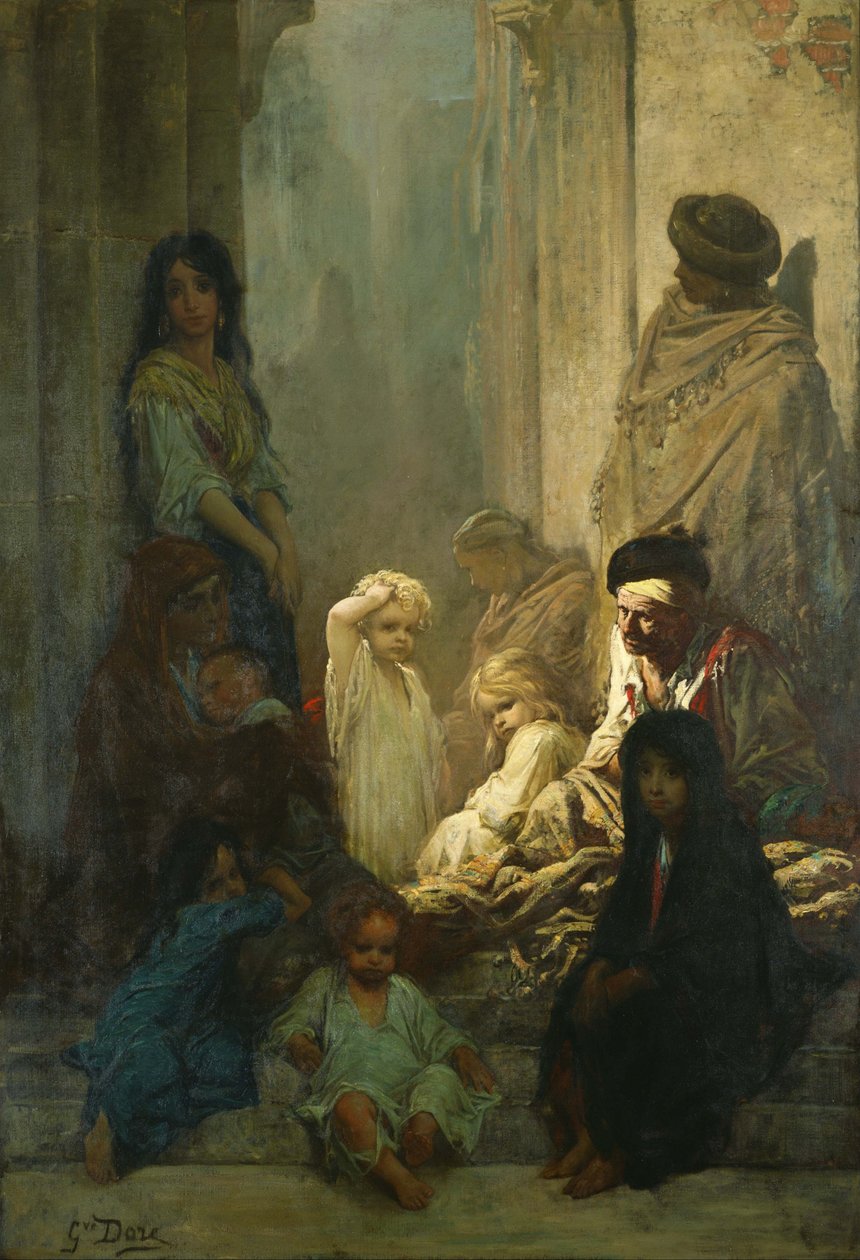 La Siesta, Recuerdos de España. de Gustave Dore