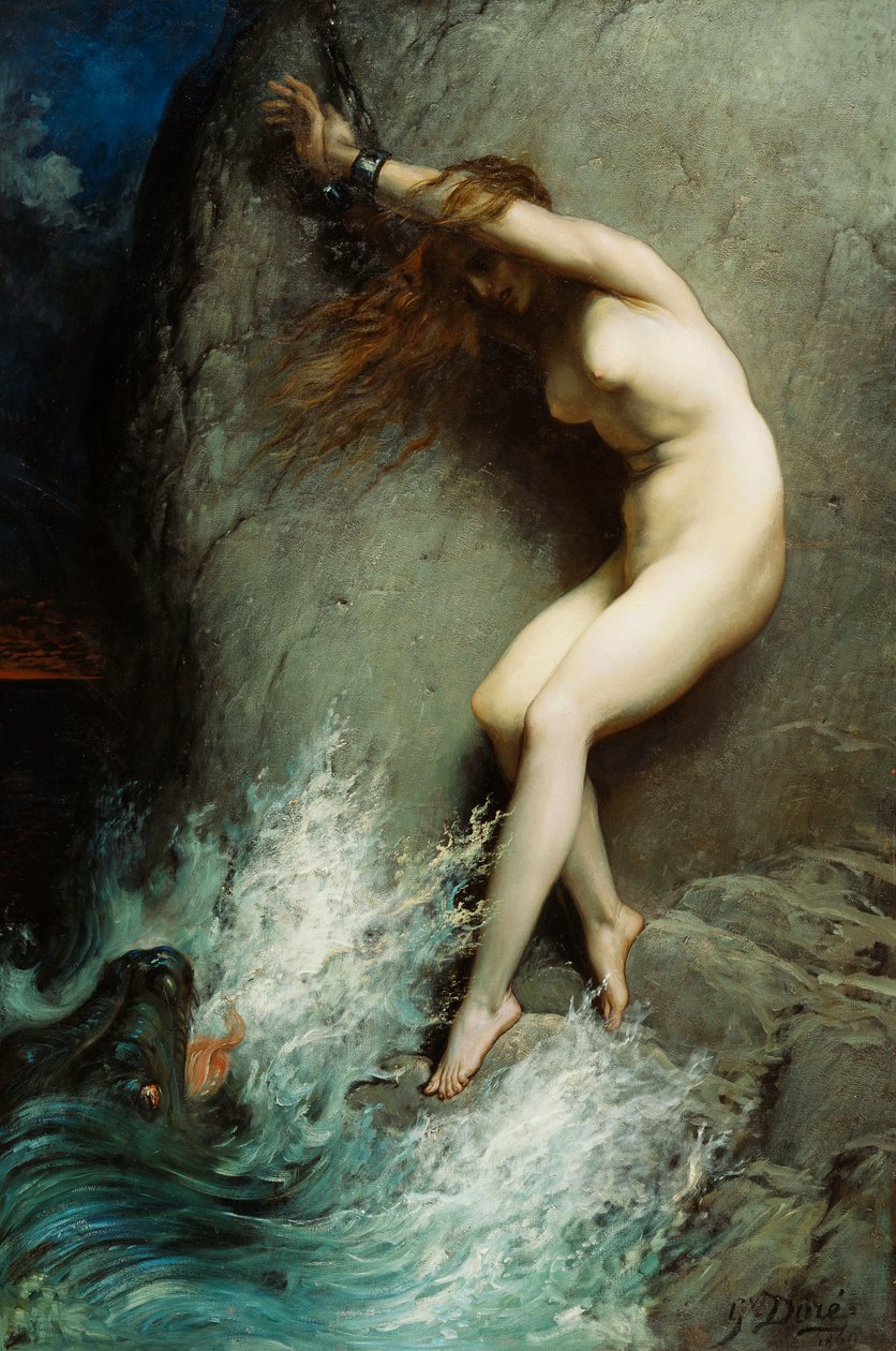 Andrómeda, 1869 de Gustave Dore