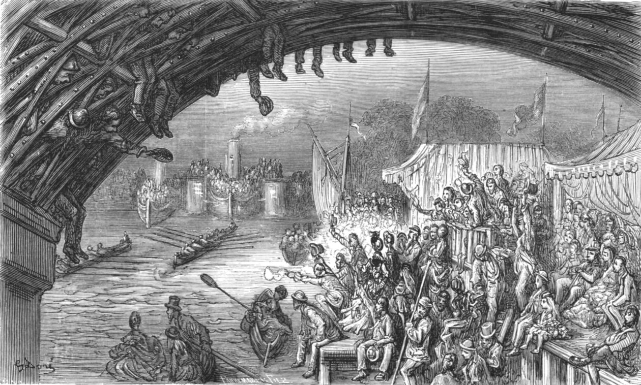 Puente de Barnes, 1872 de Gustave Dore