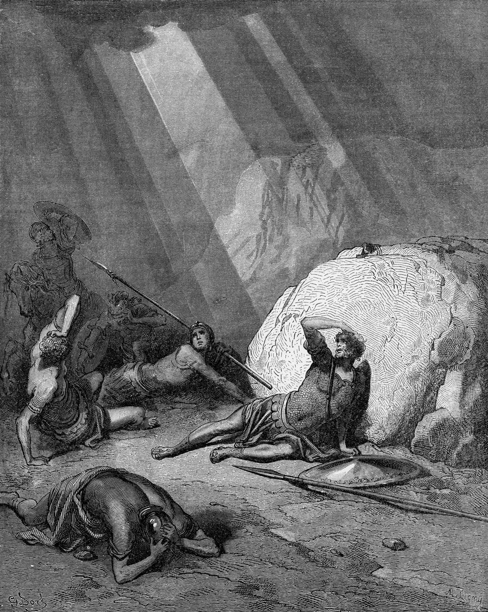 Conversión de Saulo de Gustave Dore
