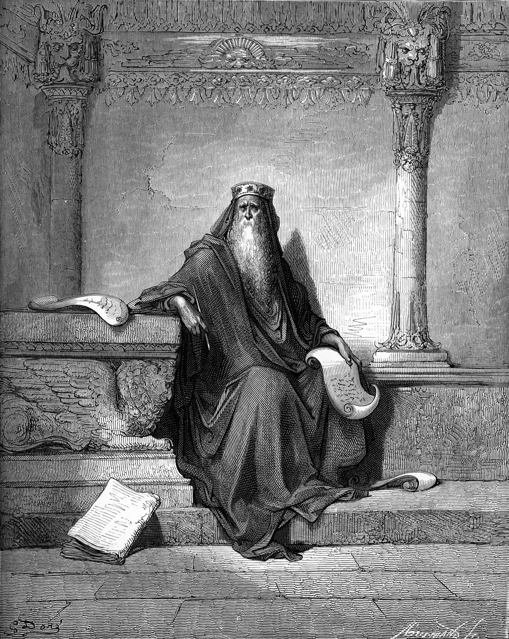 Rey Salomón - Biblia de Gustave Dore
