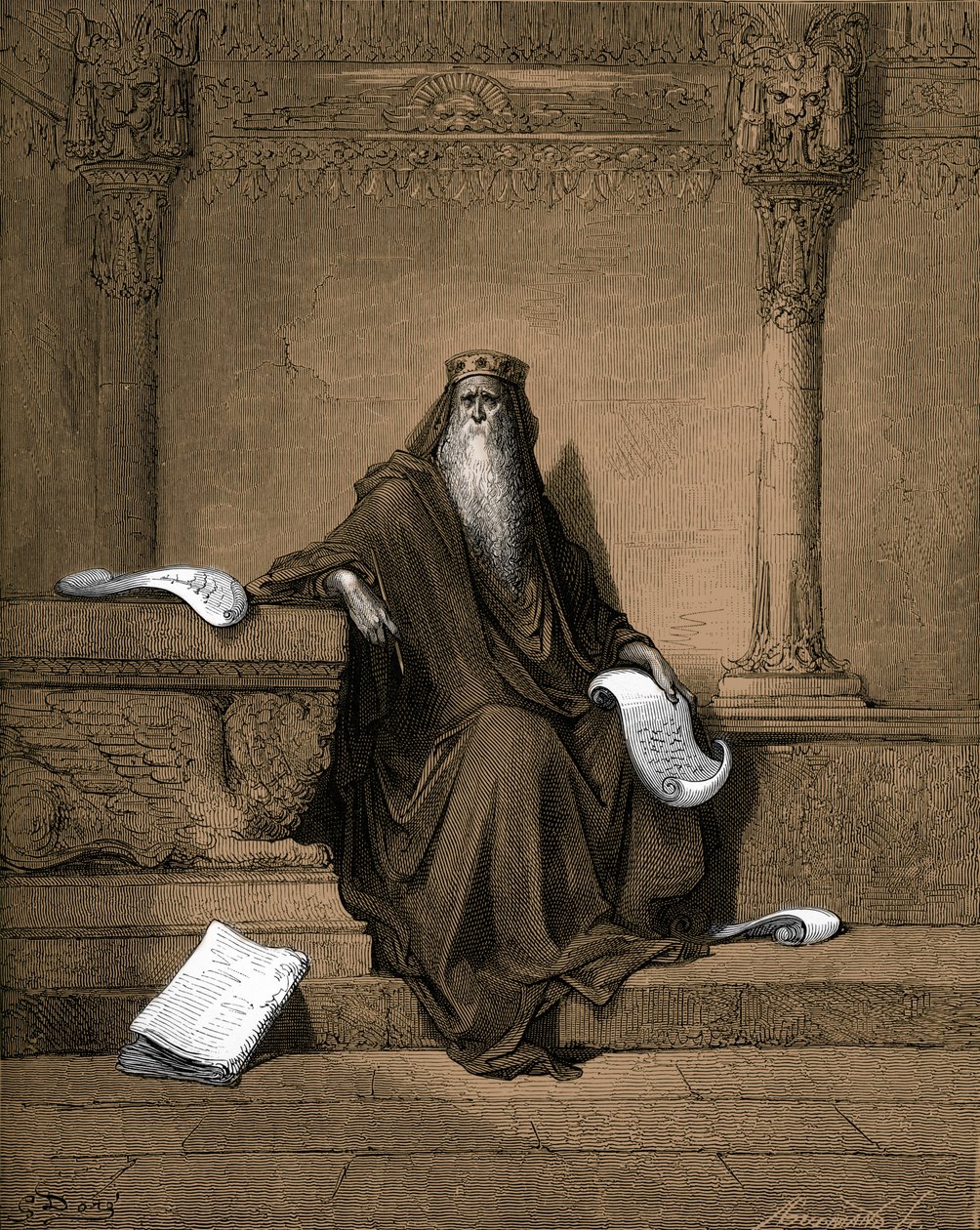 Rey Salomón - Biblia de Gustave Dore