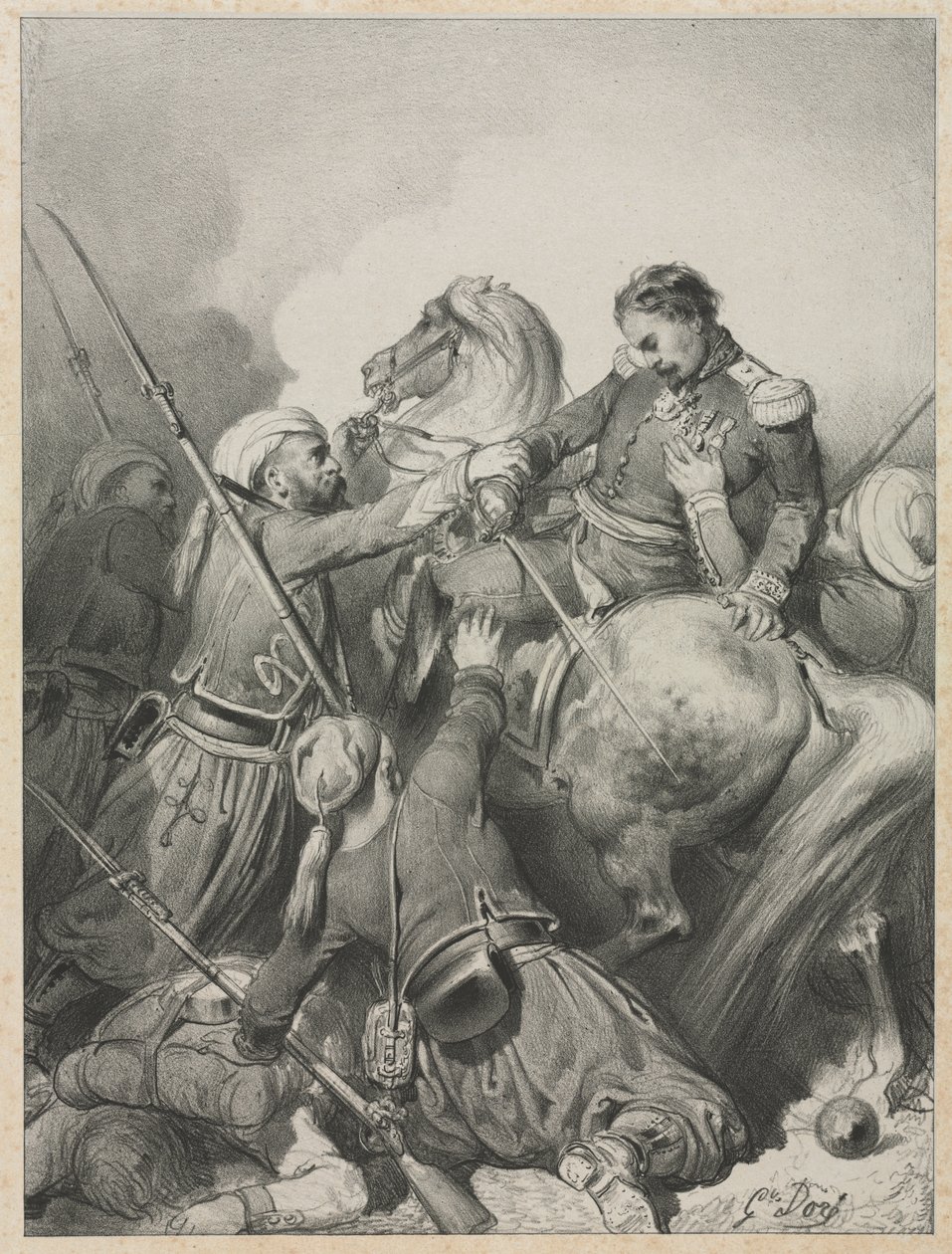 Sardinian Officer de Gustave Dore