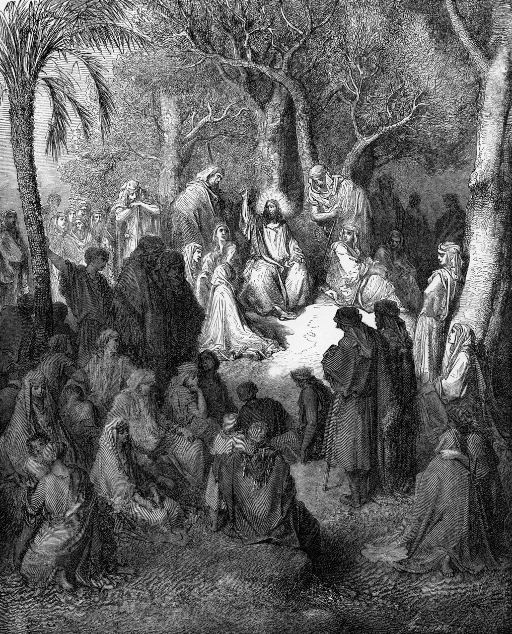 Sermón del Monte de Gustave Dore