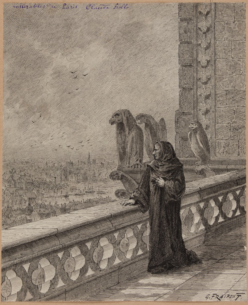 Claude Frollo. de Gustave Fraipont