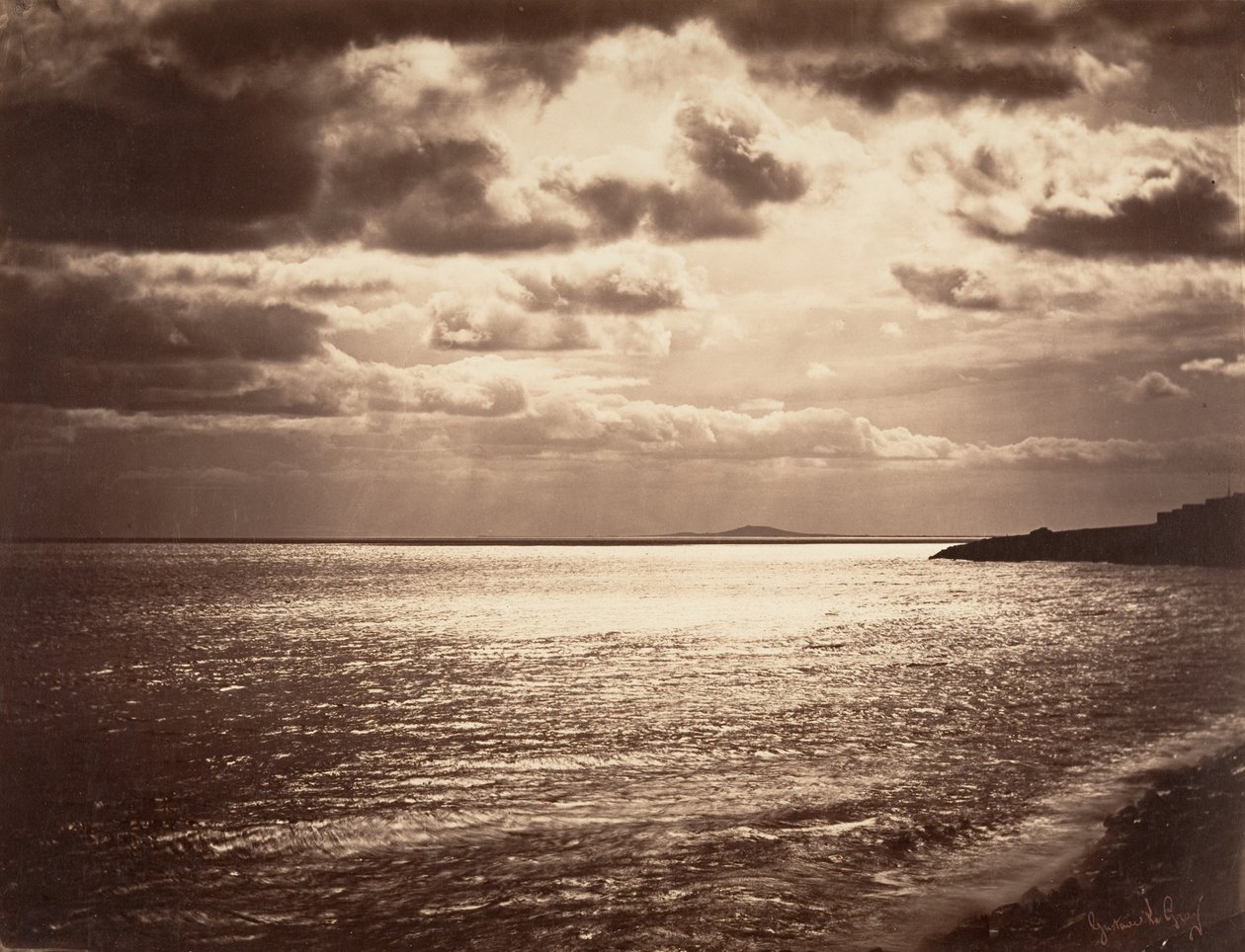Mar Mediterráneo - Sète de Gustave Le Gray