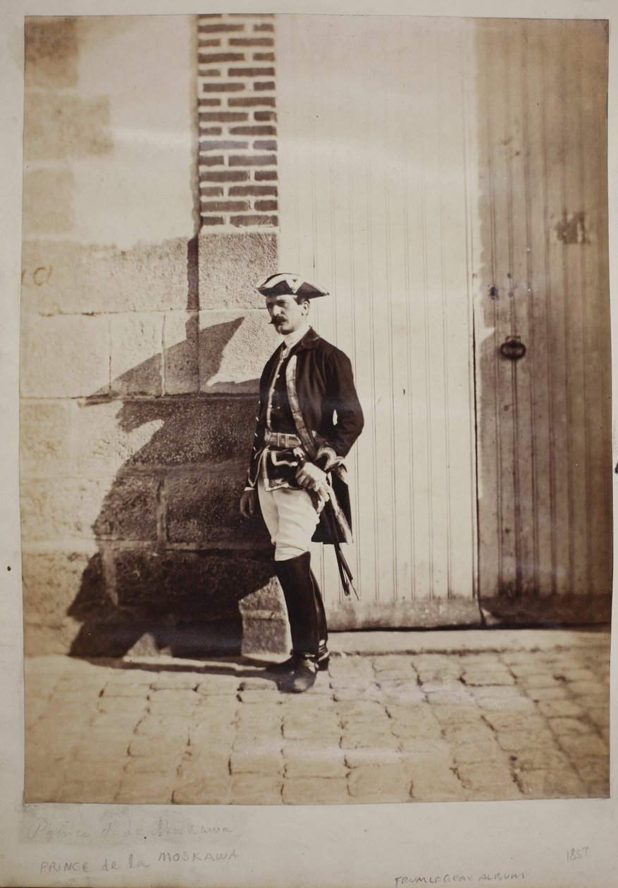 Príncipe Moskova en Chalons de Gustave Le Gray