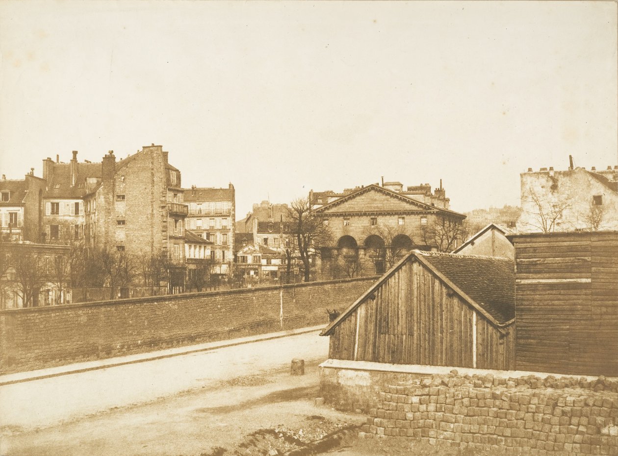 [Vista desde el estudio del fotógrafo] de Gustave Le Gray