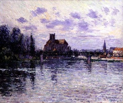 Catedral de Auxerre de Gustave Loiseau