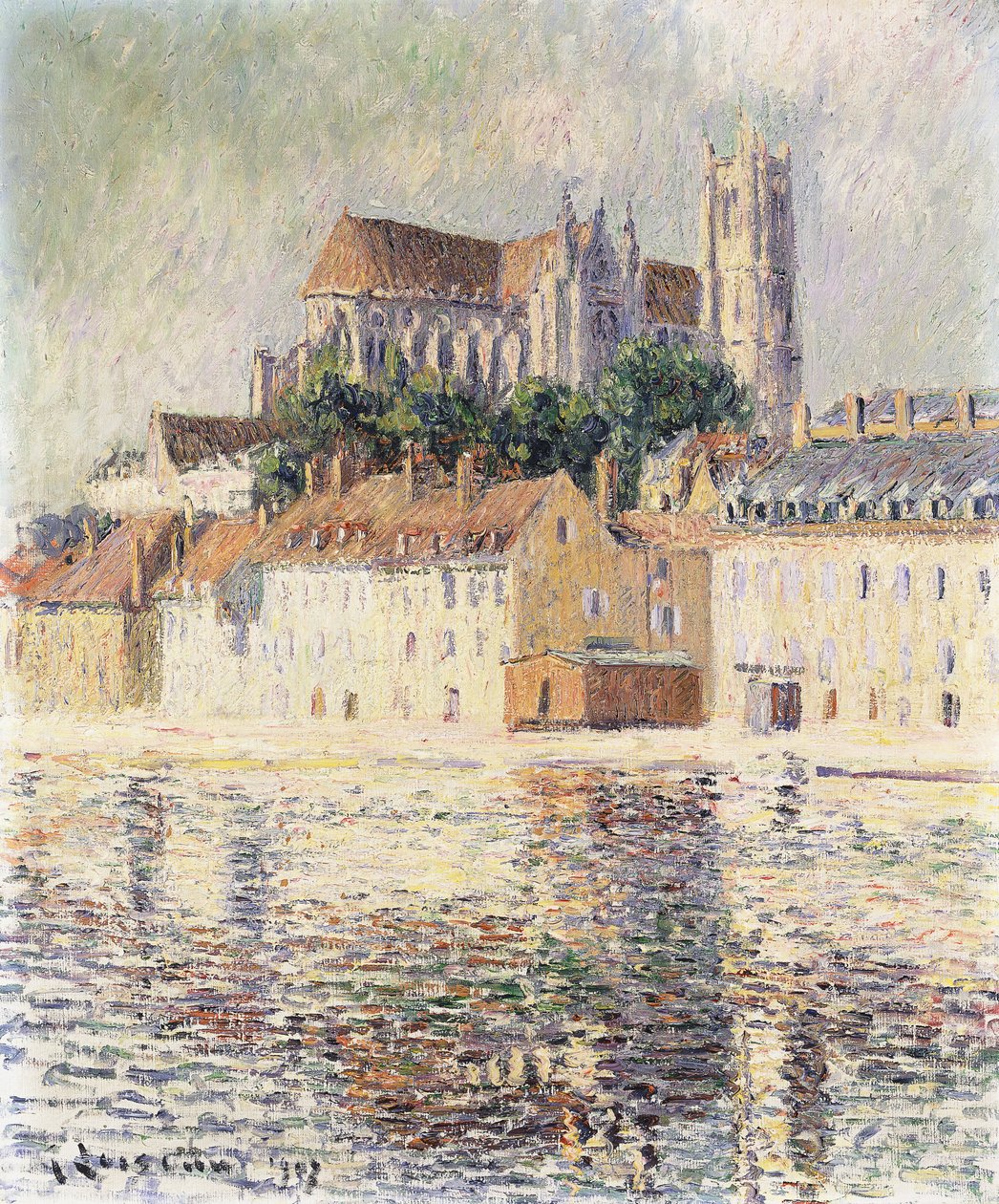 Catedral de Auxerre de Gustave Loiseau