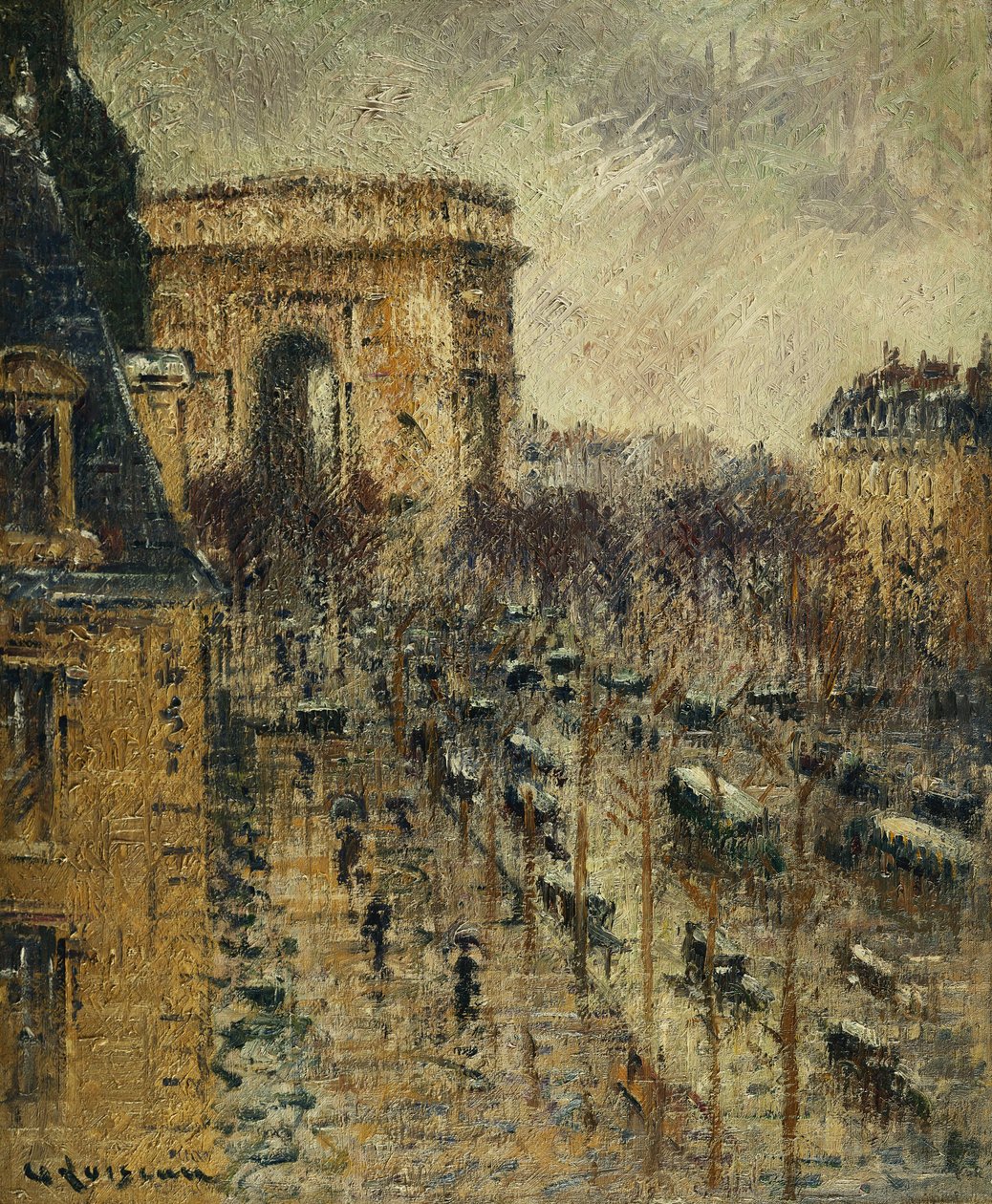El Arco de Triunfo, c.1930-1931 de Gustave Loiseau