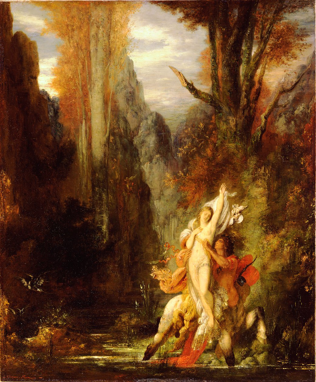 Dejanira (otoño) de Gustave Moreau