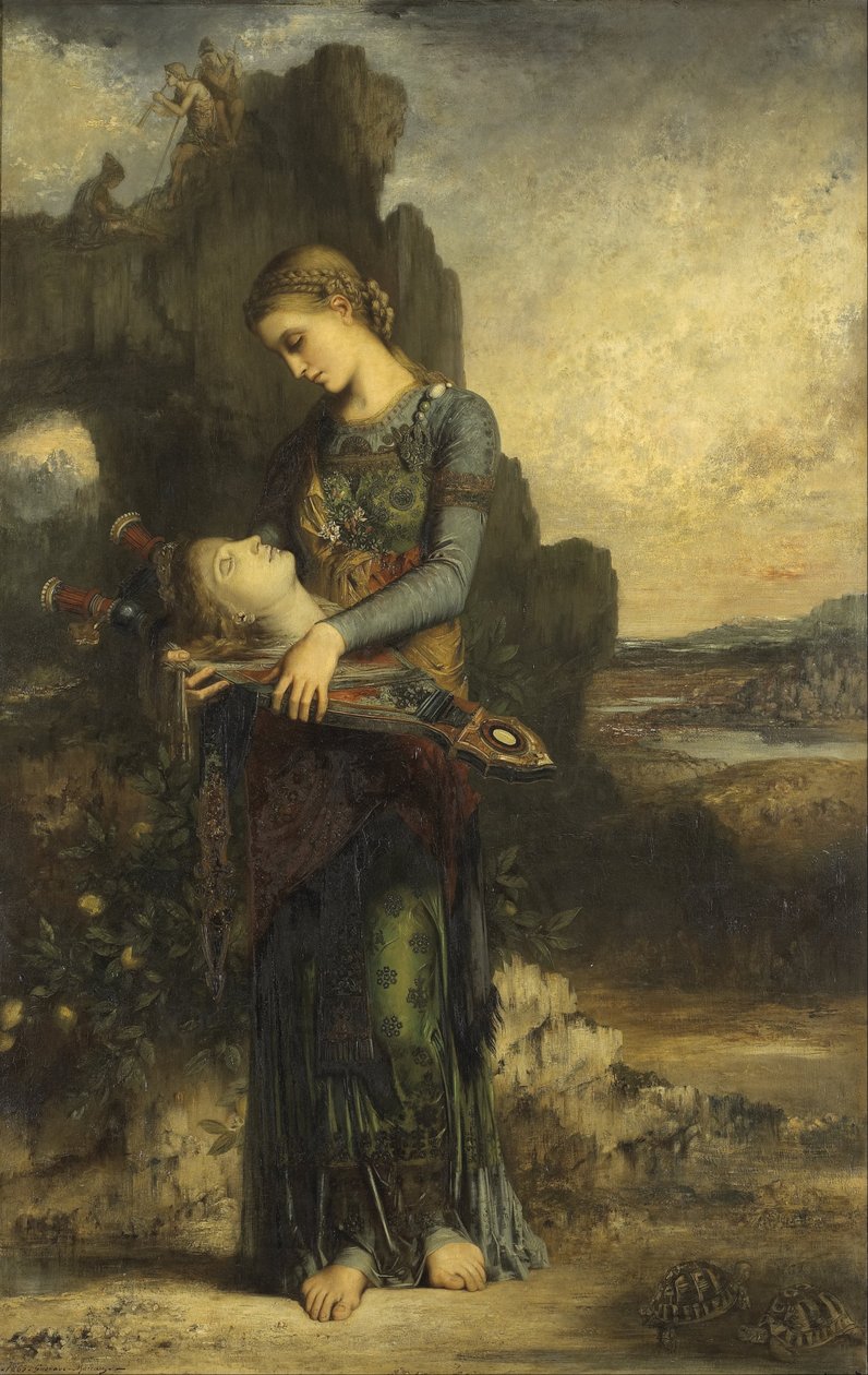 Francés: Orphée Orpheus de Gustave Moreau