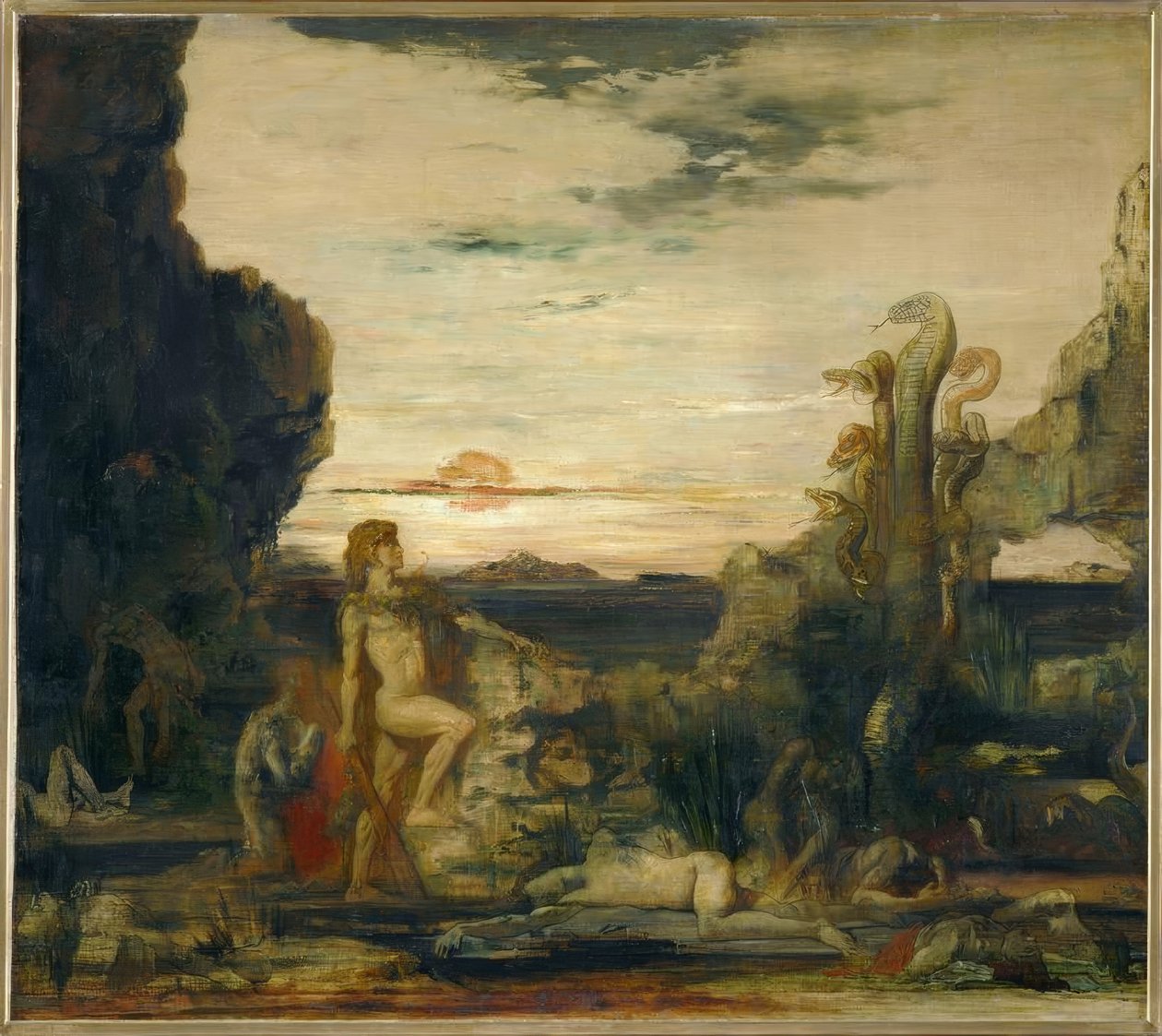 Hércules y la Hidra de Lerna de Gustave Moreau