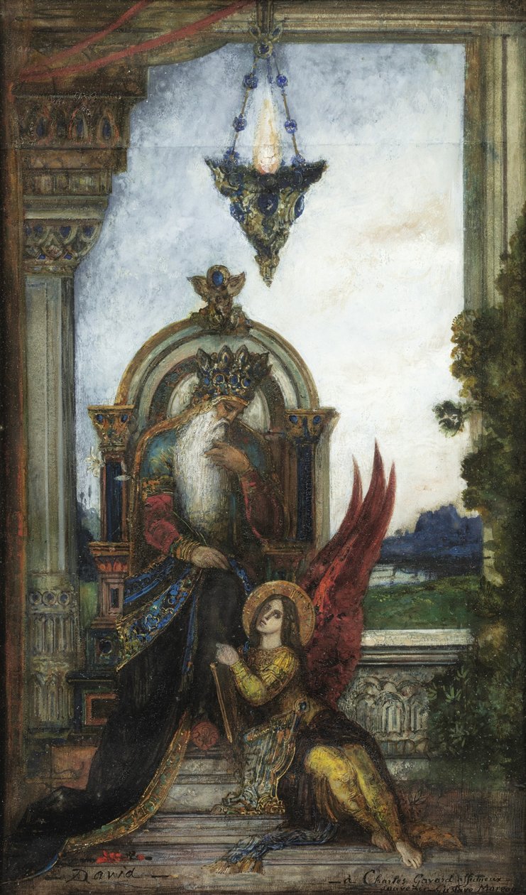Rey David de Gustave Moreau
