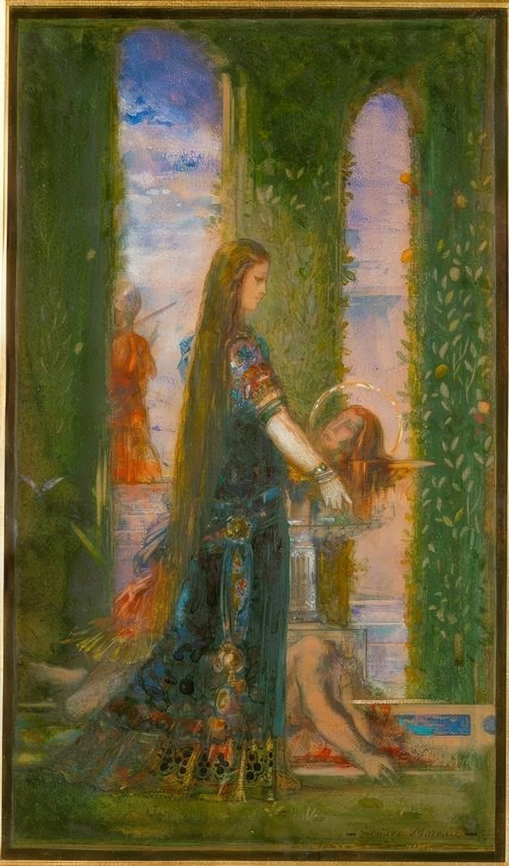 Salomé en el jardín de Gustave Moreau