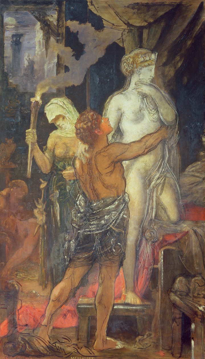 La ejecución de Mesalina de Gustave Moreau